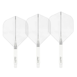 Letky Red Dragon Nitro Flite White & Clear #2 Short 