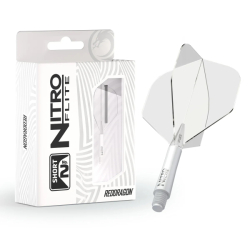 Letky Red Dragon Nitro Flite White & Clear #2 Short 