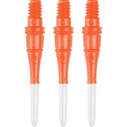 L-Style Premium LipPoint Two Tone Orange & White Soft 30 Ks