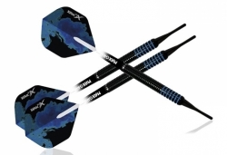 Šipky Soft XQMax Darts Blue Shadow