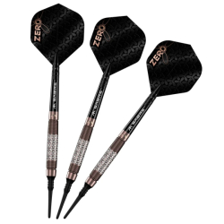 Mission Zero Darts Soft Tips 97.5% Bronze PVD 18 g