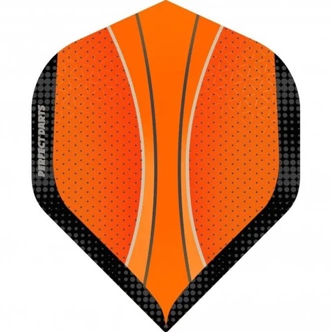 Letky Perfect Darts Extra Strong No2 Std Solarfox Orange & Black