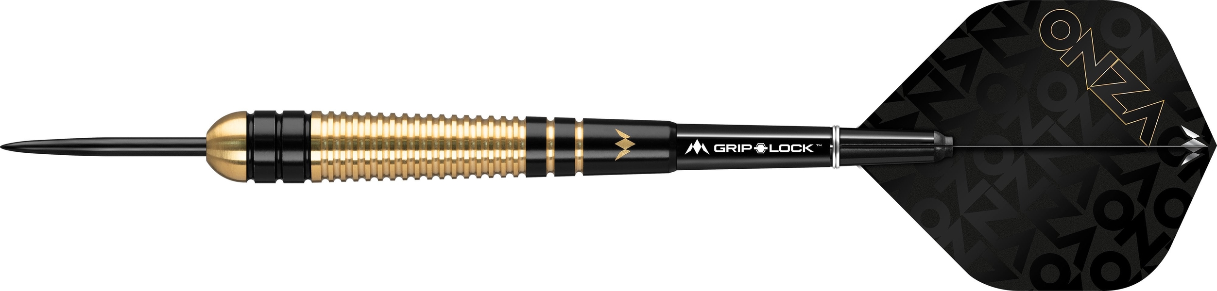 Mission Onza Darts Steel Tip Brass M2 Black & Gold 22 g