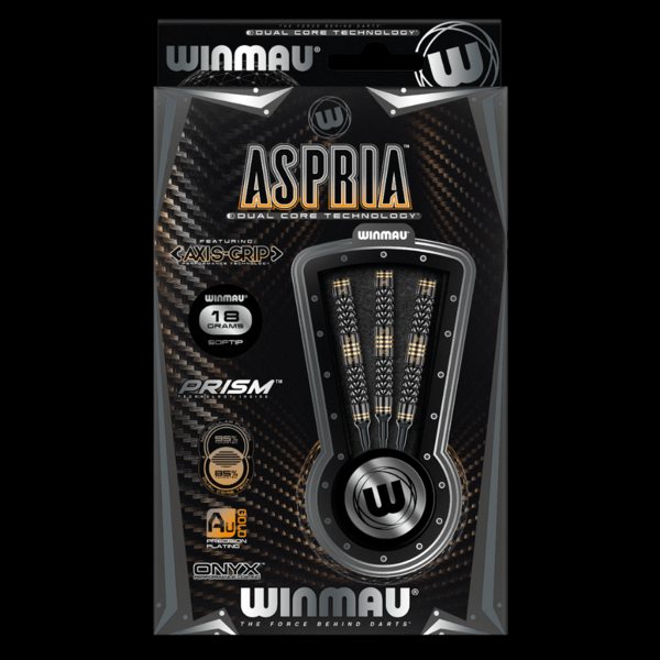 Šipky Soft Winmau ASPRIA 95/85% DUAL Tungsten 18 g