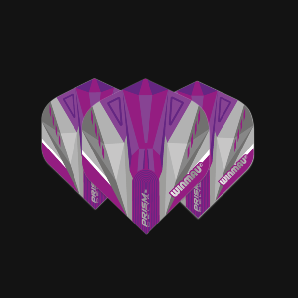 Letky Winmau Prism Delta Purple & White