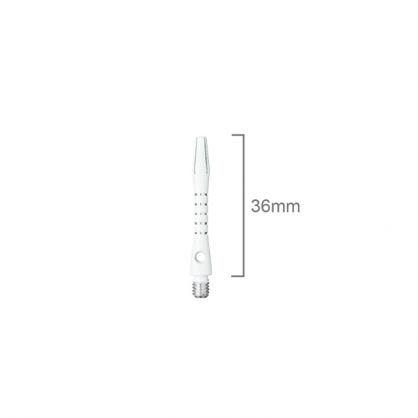 Lakovaný hliník DRX Short White Grooved
