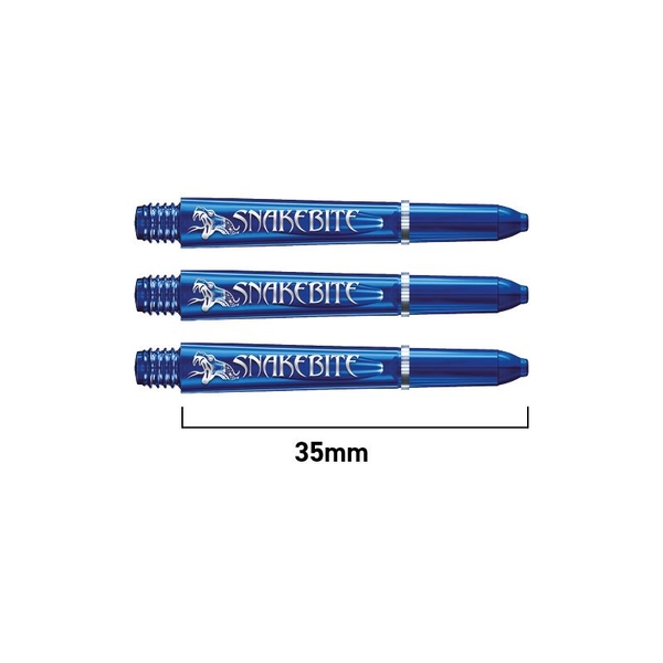 Násadky Red Dragon Snakebite Signature Series Short Blue