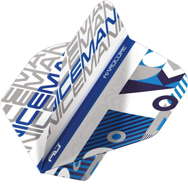 Letky Red Dragon Gerwyn Price Iceman Stack White & Blue Flights