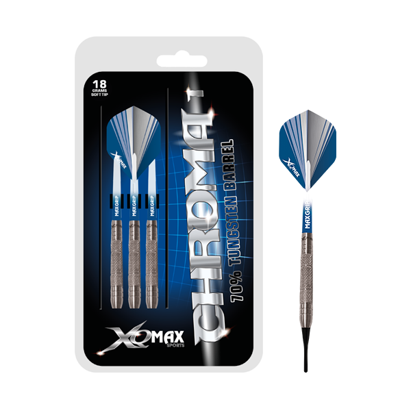 Šipky Soft XQ Max Darts Chroma - 18 g
