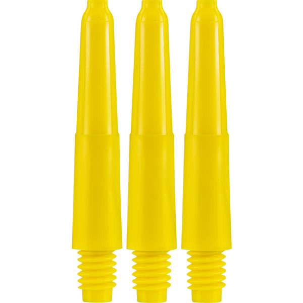Násadky Designa Nylon Stems Durable Plastic Short Yellow
