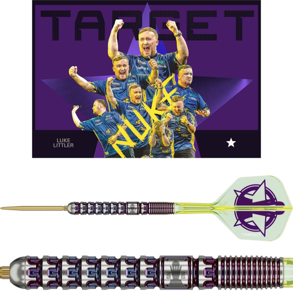 Šipky Steel Target Luke Littler World Champion 90% 23 g Swiss Point