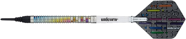 Šipky Soft Unicorn Code Gary Anderson 18g