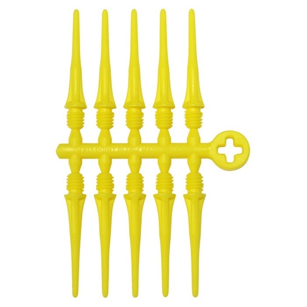 Hroty Cosmo Darts Soft Fit Point Plus Yellow 50 Ks