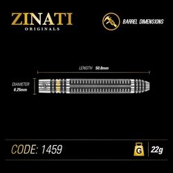 Winmau Darts Zinati Steel Tip 22 g