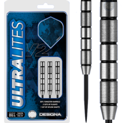 Šipky Designa Ultralites V2 Steel Tip M1 Full Micro Grip 18 g