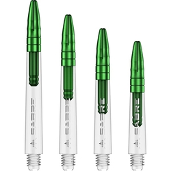Násadky Mission Sabre Clear - Green Top Medium