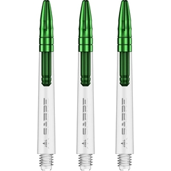 Násadky Mission Sabre Clear - Green Top Medium